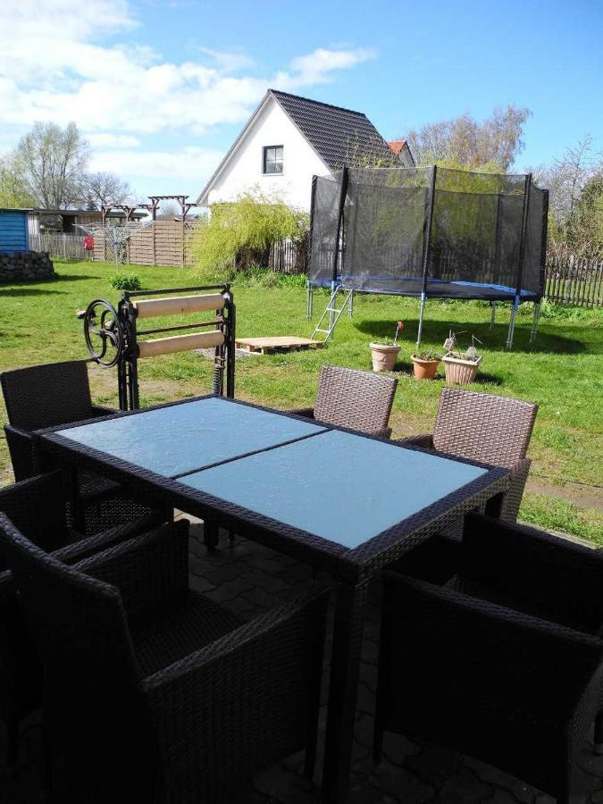 Ferienwohnung Boddenblick Polchow Esterno foto